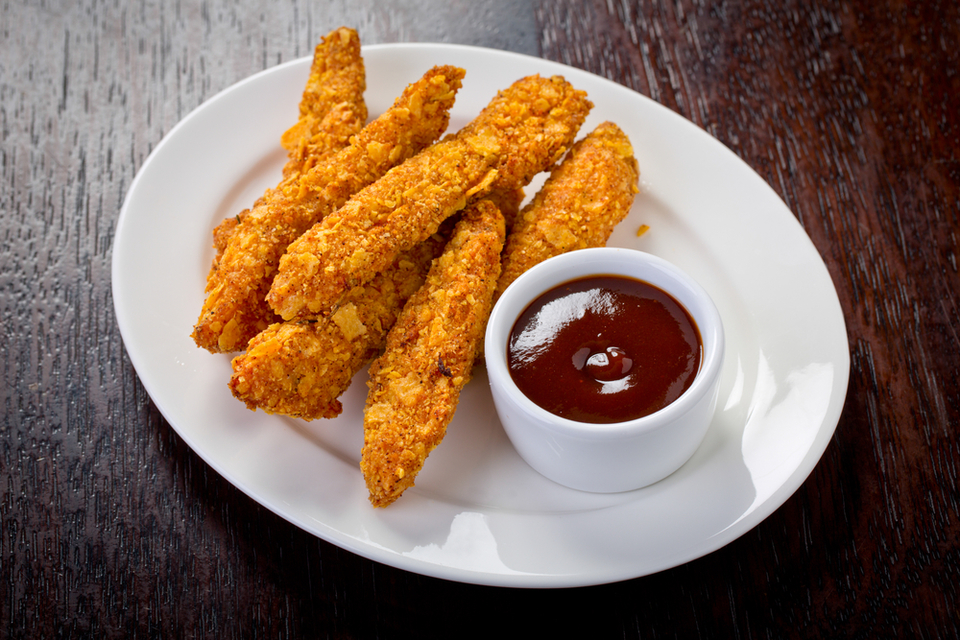 Chubby chicken fingers