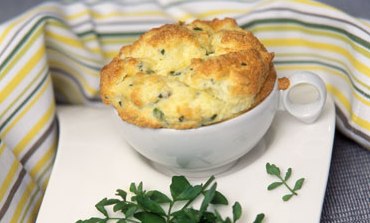 Potato and cabbage souffle