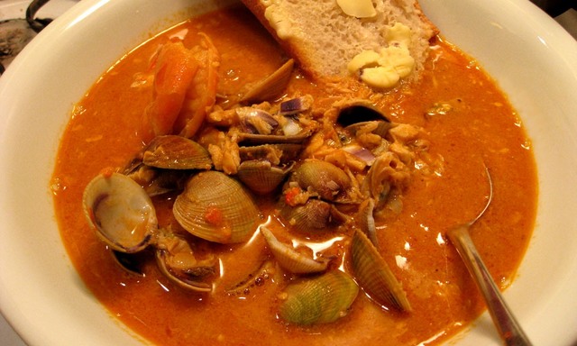 Seafood bouillabaisse