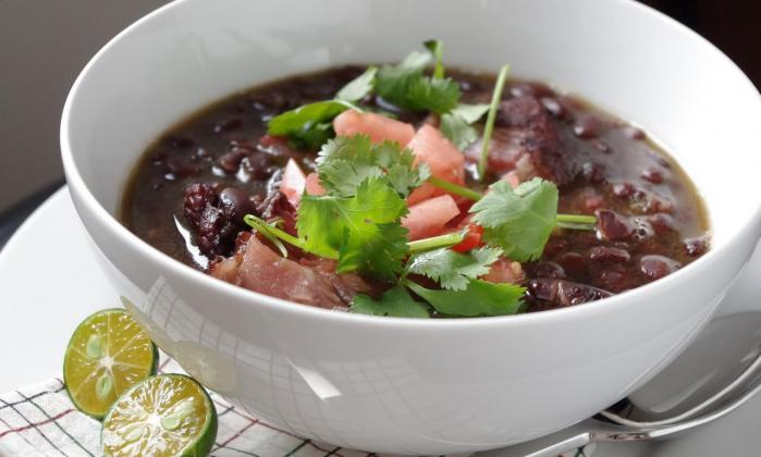 Black bean soup | MummyPages.ie