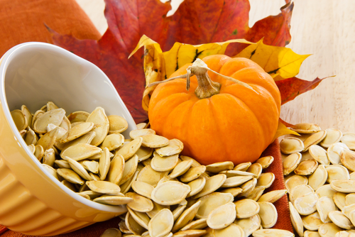 Roasted pumpkin seeds