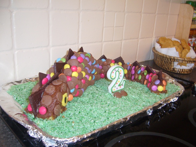 Chocosaurus cake 