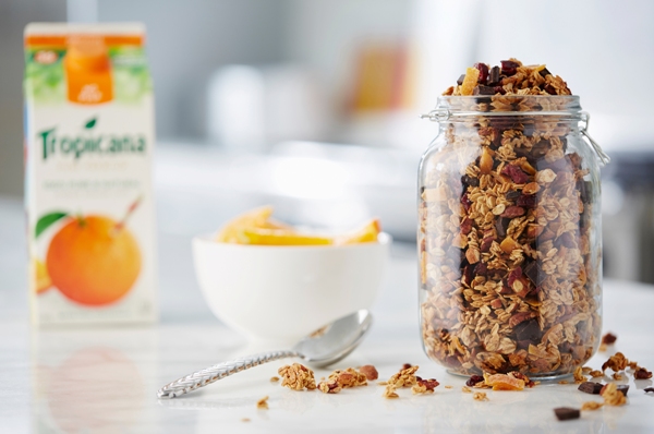 Orange, Pecan and Almond Granola