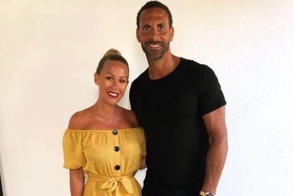 Congrats! Rio Ferdinand and Kate Wright announce their engagement