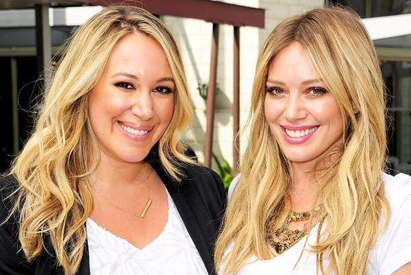 Precious little angels: Hilary Duff and sister Haylie post adorable baby pictures