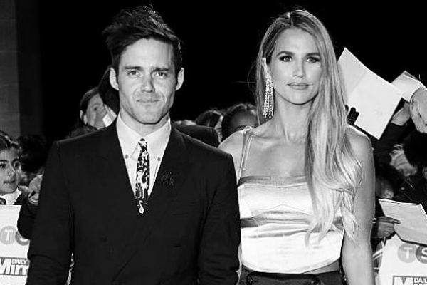 Up close and smiling: Vogue Williams shares the first video of Theodore