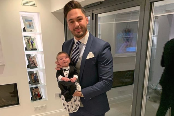 Mario Falcone begs people to stop criticising his parenting skills