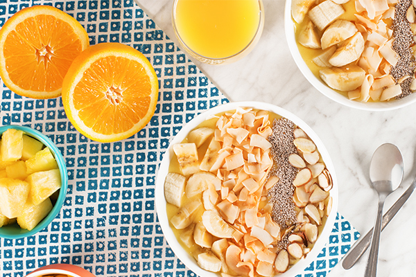 Tropical Citrus Smoothie Bowl