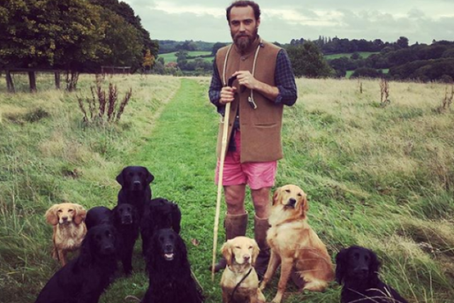 Kate Middletons brother James has finally made his dog-lover Instagram public