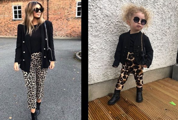 This baby influencer twinning with fashionable celebrities and is the CUTEST