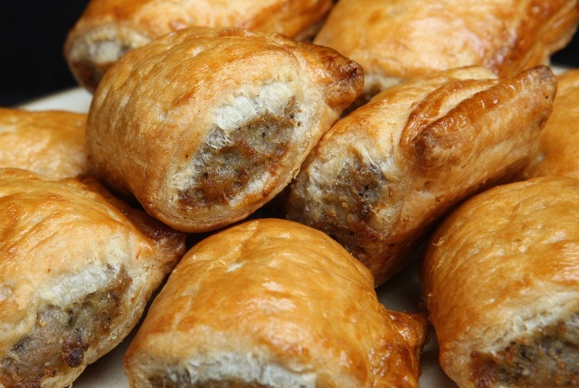 Christmas morning sausage rolls