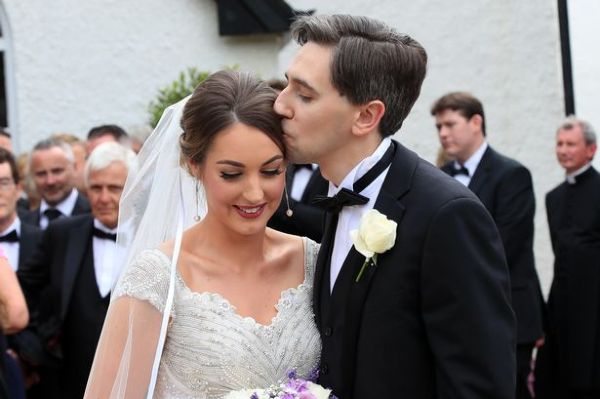 Congrats! Simon Harris and wife Caoimhe welcome their first...