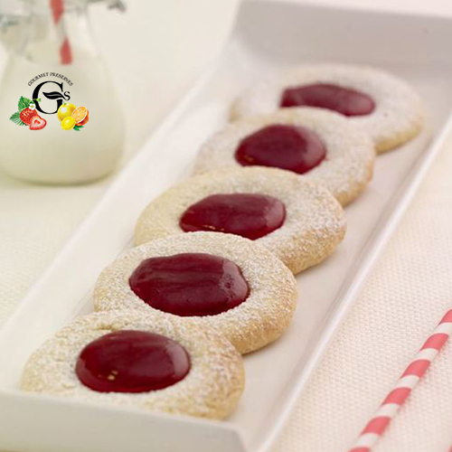 Jam shortbreads