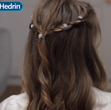 Gorgeous First Holy Communion Hairstyle