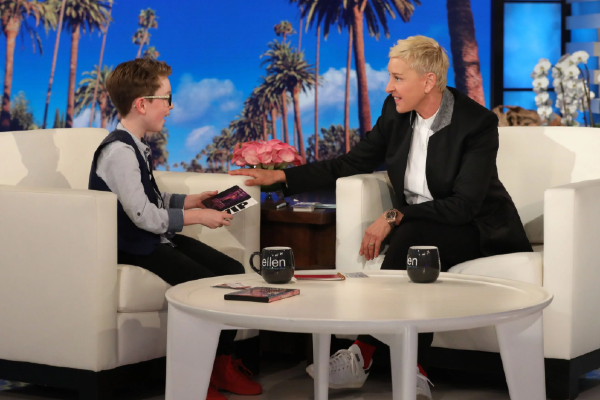 Adorable 9-year-old Kildare magician wows audiences on The Ellen Show