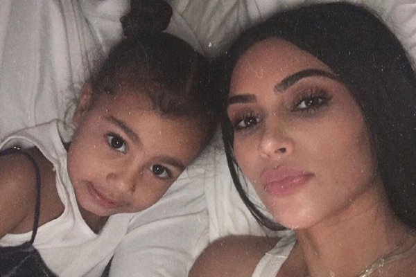 Kim Kardashian just shared the cutest homemade music video by North West 