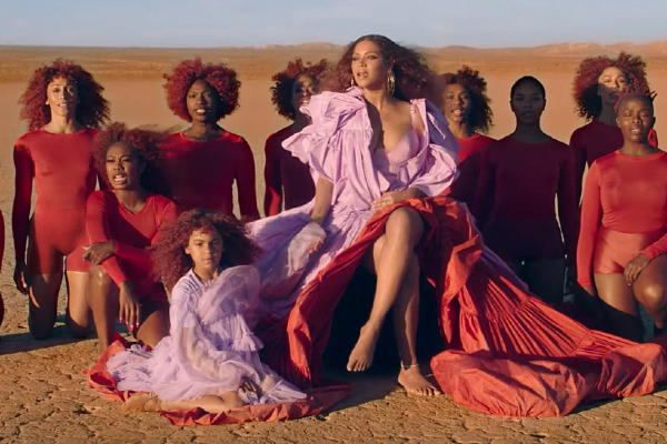 The Lion King star Beyoncé unveils breathtaking video for Spirit, feat. Blue Ivy