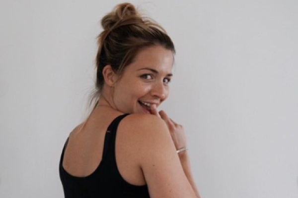 Rock some curves: Gemma Atkinson proudly shows off her post-baby body