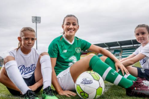 Boots kick off partnership with Rep. of Ireland Womens National Team