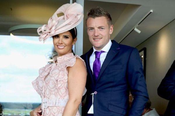 Over the moon: Rebekah Vardy is pregnant with her fifth child