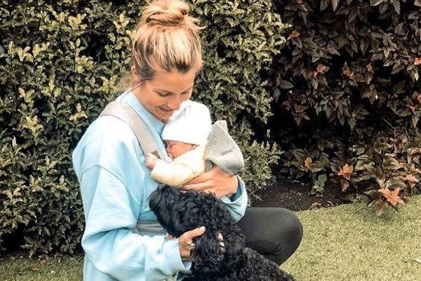 Shes not even 8 weeks old: Gemma Atkinson hits back at mum-shamers