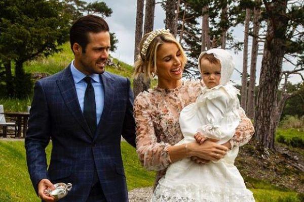 Vogue Williams and Spencer Matthews celebrate son Theodores first birthday
