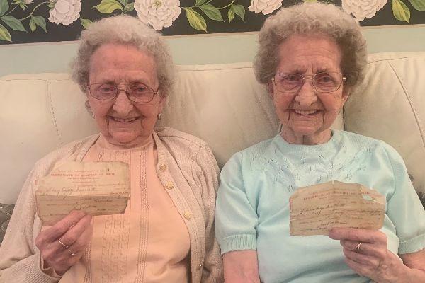 Lil and Doris: 95-year-old twins reveal the secret to living a long life