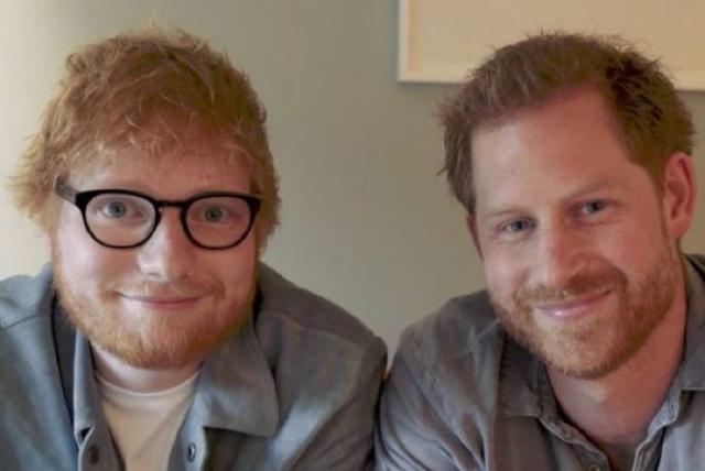 Watch: Prince Harry and Ed Sheeran team up for World Mental Health Day