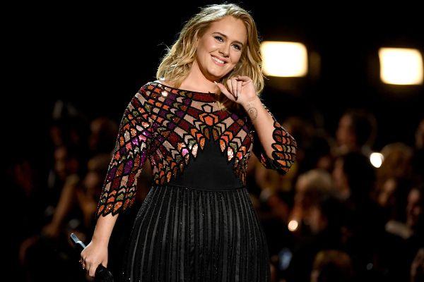 I used to cry but now I sweat: Adele dazzles in velvet dress at Drakes birthday