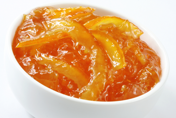 Hot marmalade sauce