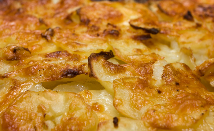 Potato gratin dauphinoise