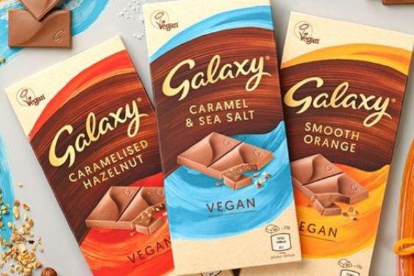 Galaxy to launch vegan chocolate bars in three tasty flavours