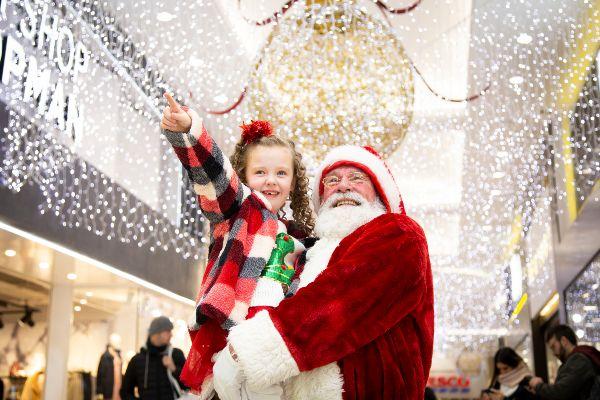 Santa arrives at Jervis Shopping Centre on Saturday & you could win a trip to Lapland