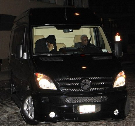 Pimped-out van transported Beyonce and family home