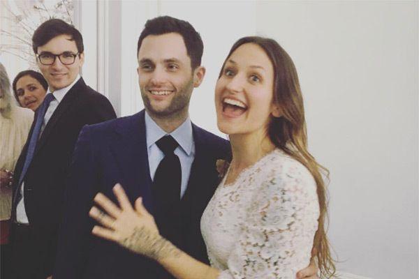 You star Penn Badgley and wife Domino expecting first child together