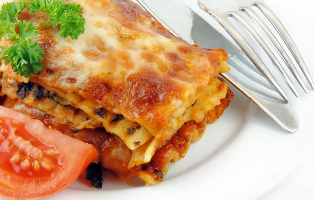 Roasted vegetable lasagne