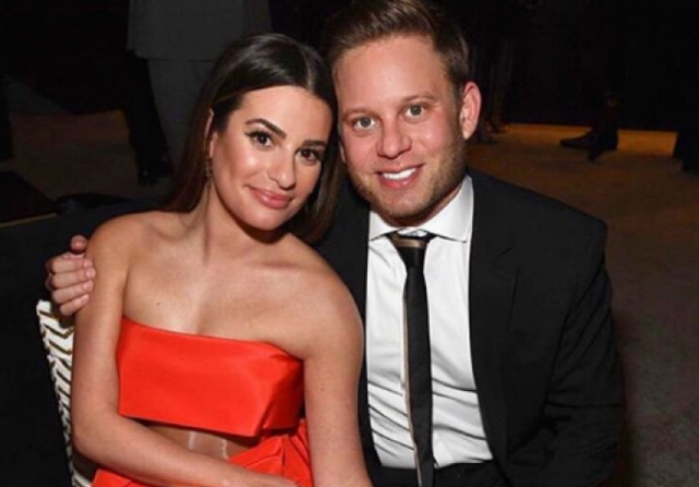 So grateful: Lea Michele confirms pregnancy with stunning photo