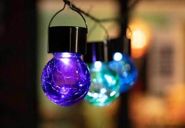 Dealz is selling gorgeous coloured lights for your garden