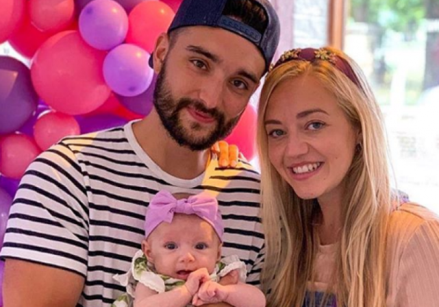 Baby joy for The Wanteds Tom Parker and wife Kelsey 