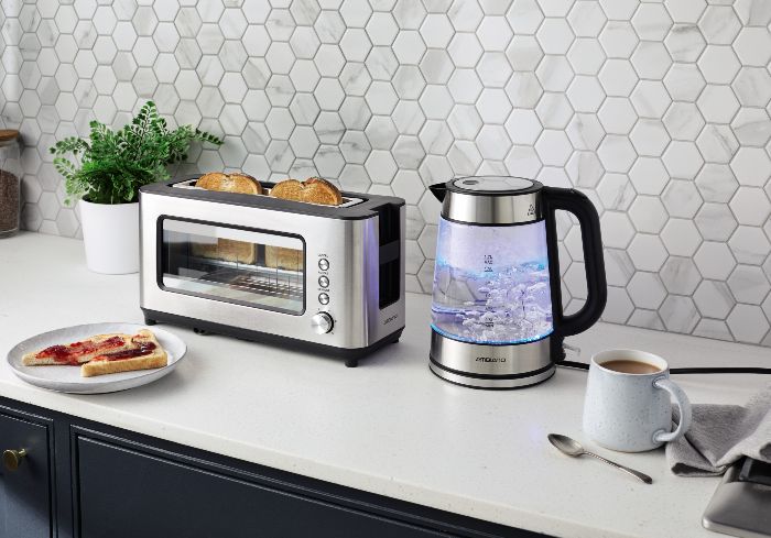 Transparent Glass Toaster