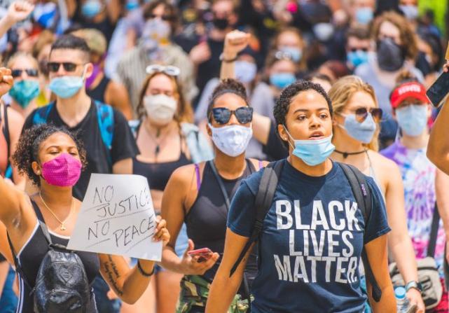 People advised to self-isolate after huge turnout at Black Lives Matter protest