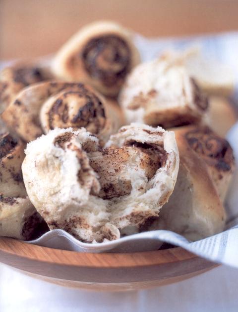 Chocolate twister bread