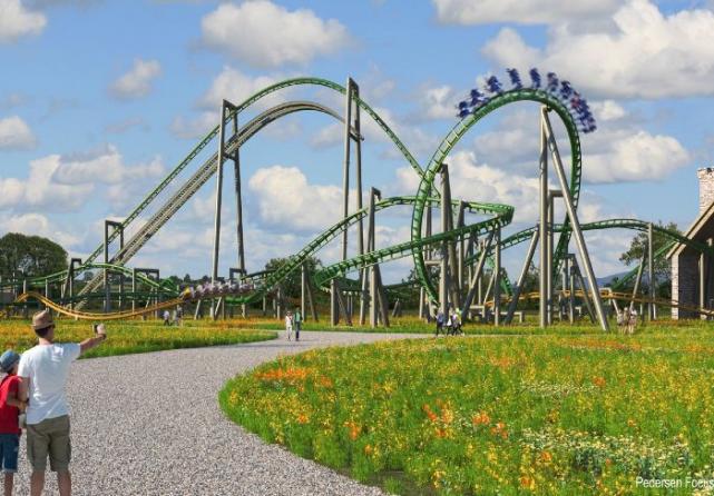 Tayto Park announces approval of two new steel intertwining rollercoasters 