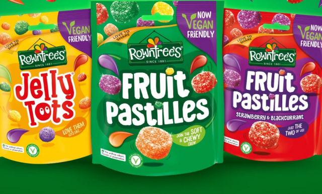 Rowntree’s Fruit Pastilles to become vegan friendly