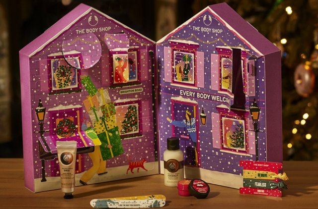 Countdown to Christmas with these gorgeous Body Shop advent calendars