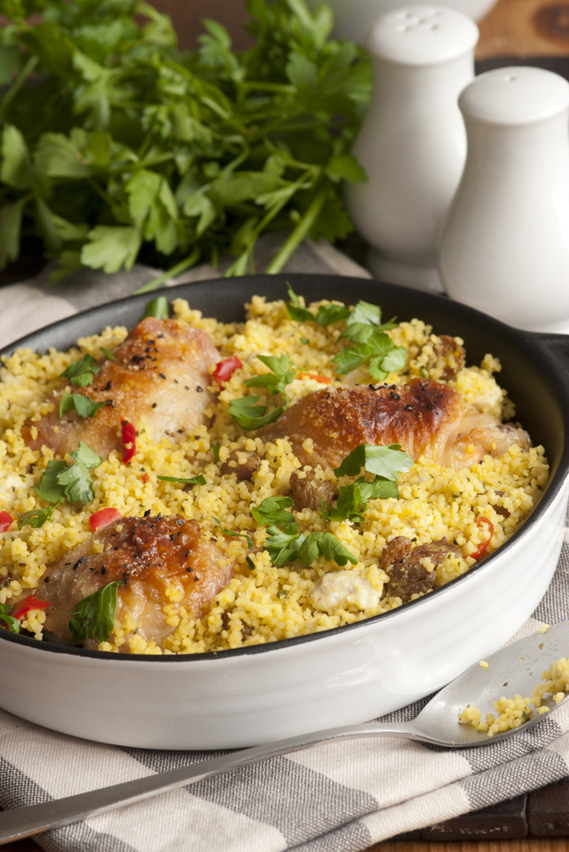 Chicken and couscous one pot