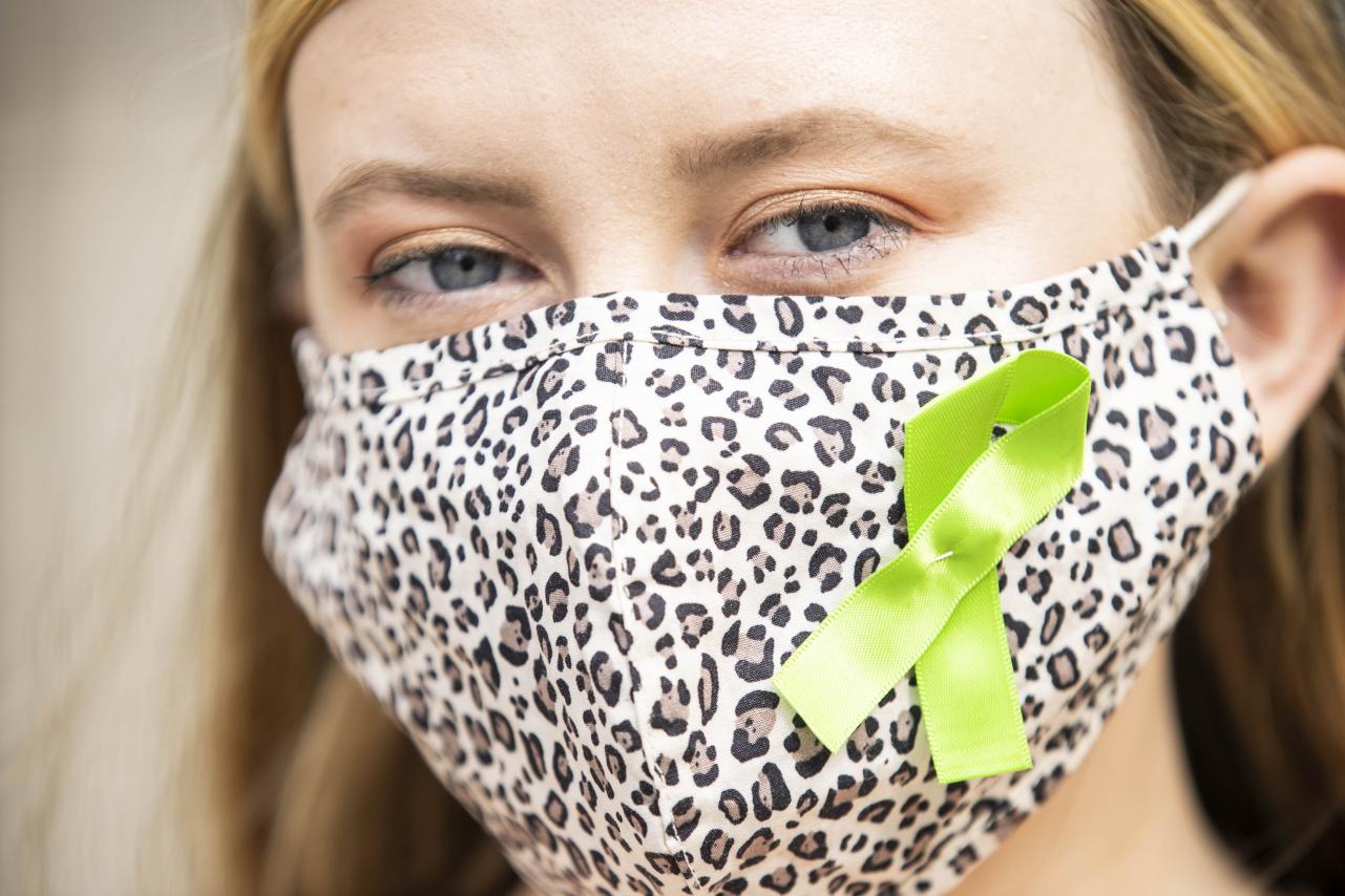 Wear a green ribbon to help end stigma