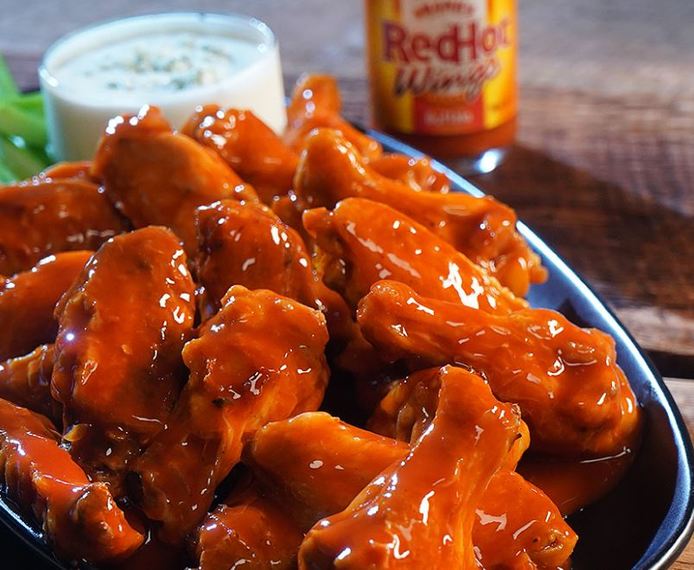 Cajun Buffalo Chicken Wings