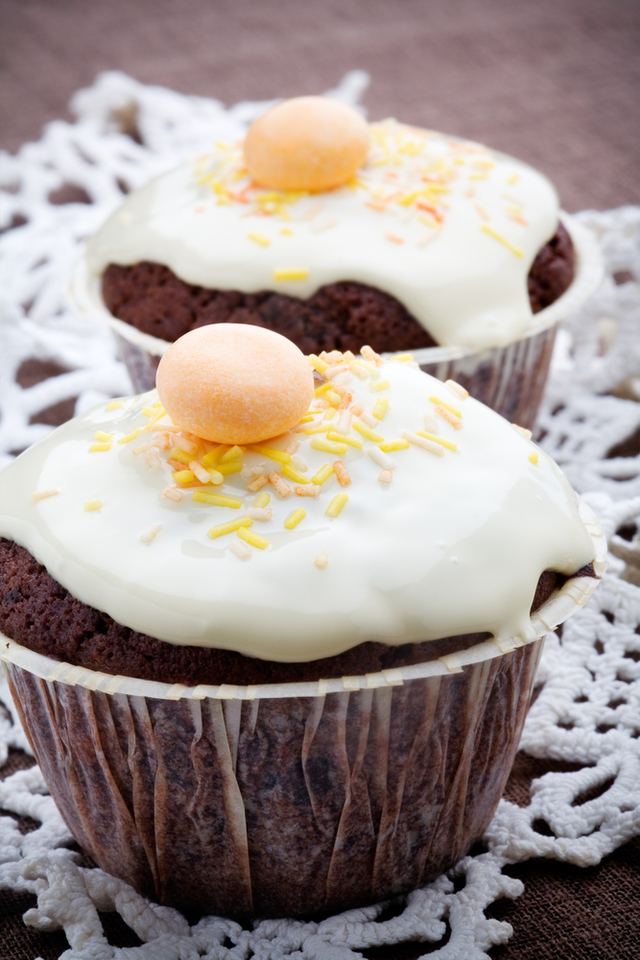 Chocolate orange cupcakes