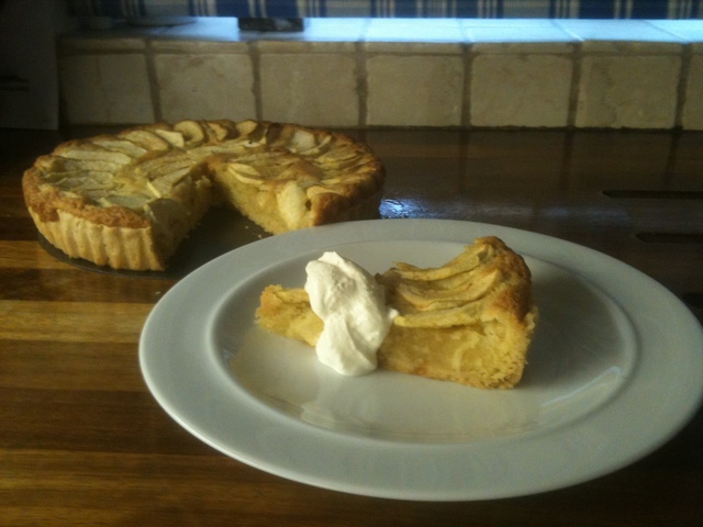 French apple tart